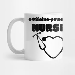 Nursing Student Caffeine Addict Coffee Lover Practicum Funny Nursing Life Mug